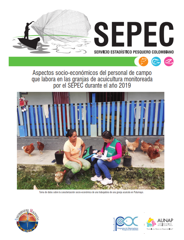 Caracterización Socioeconómica del personal de campo asociado a las granjas de acuicultura
